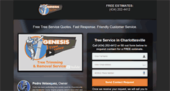 Desktop Screenshot of genesistreeservice.org